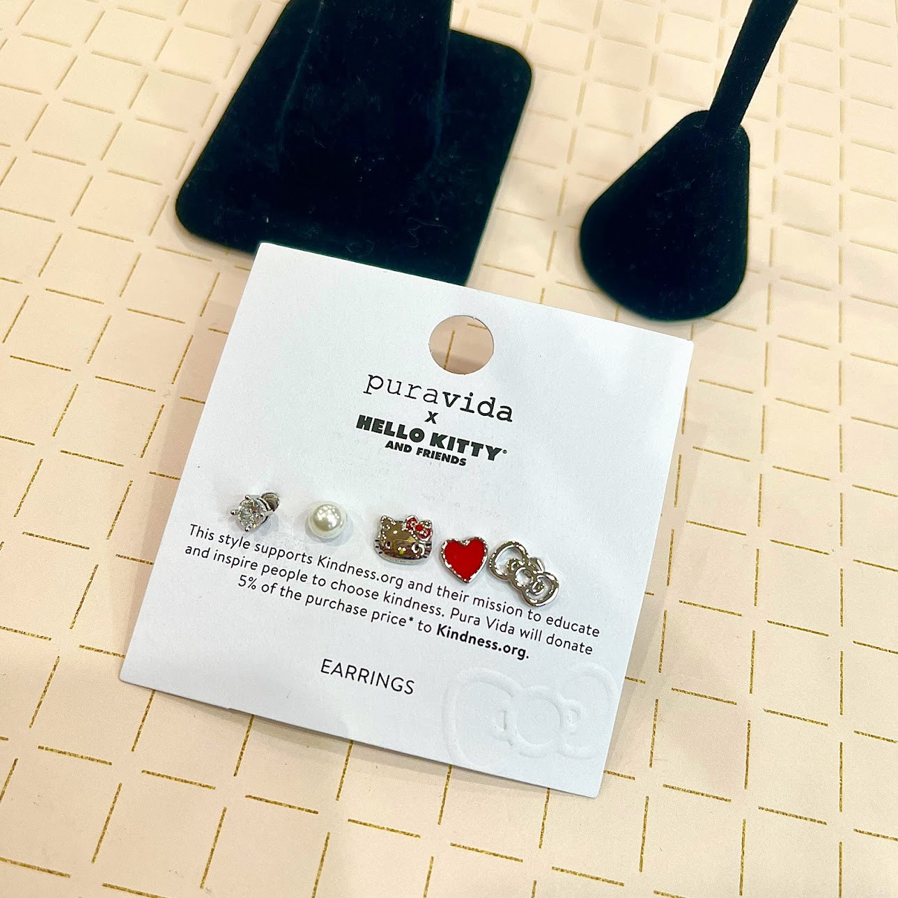 Pura Vida x Hello Kitty Mix & Match Stud Earring Pack