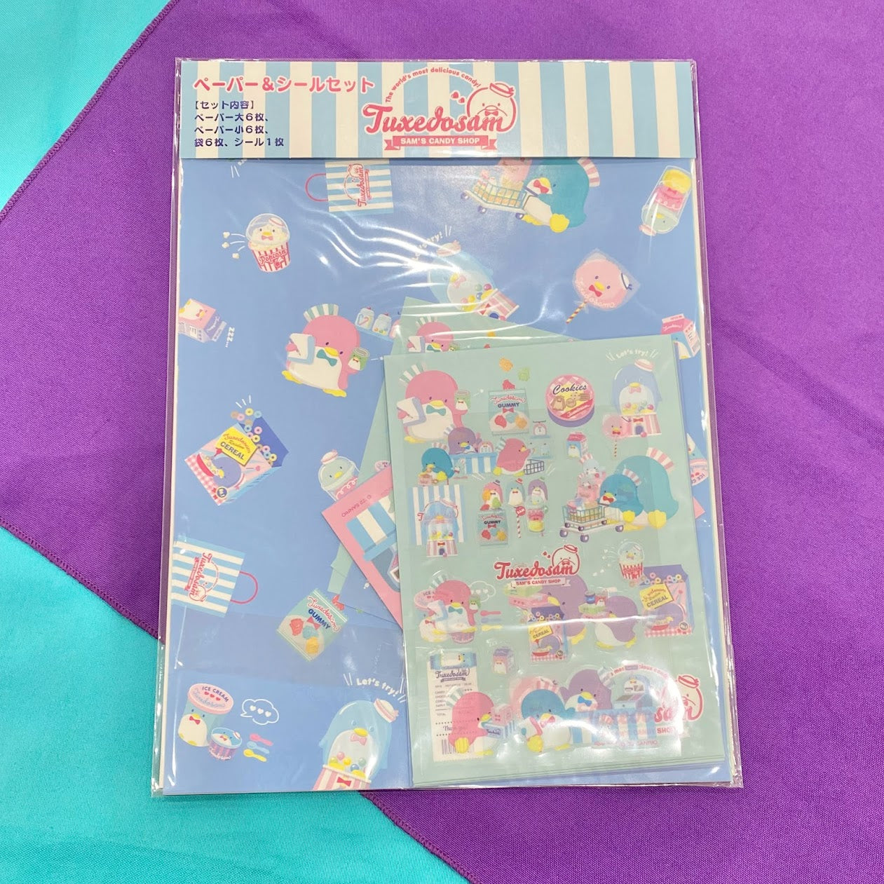 Tuxedosam "SCS" Paper & Stickers