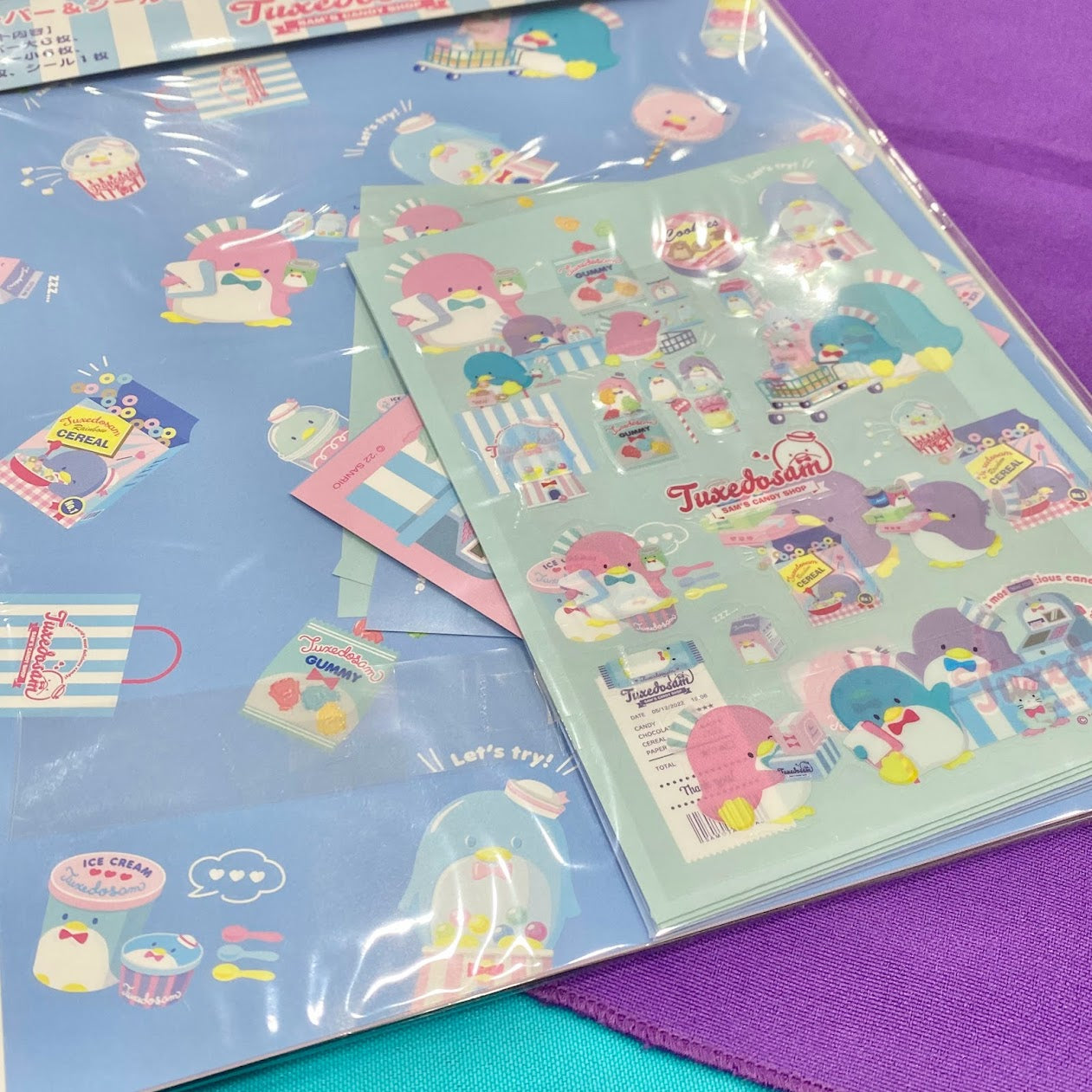 Tuxedosam "SCS" Paper & Stickers