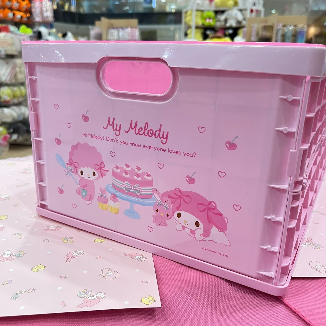 My Melody Large Folding Storage Box [SEE DESCRIPTION] – Secret