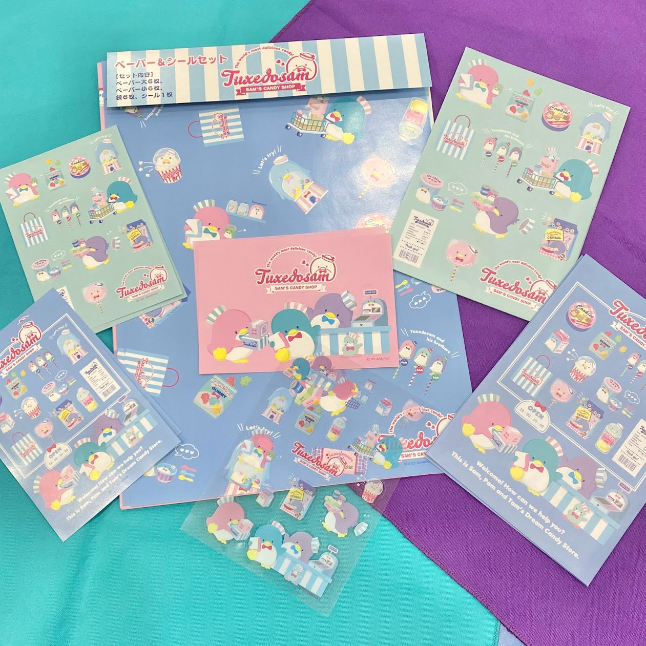 Tuxedosam "SCS" Paper & Stickers