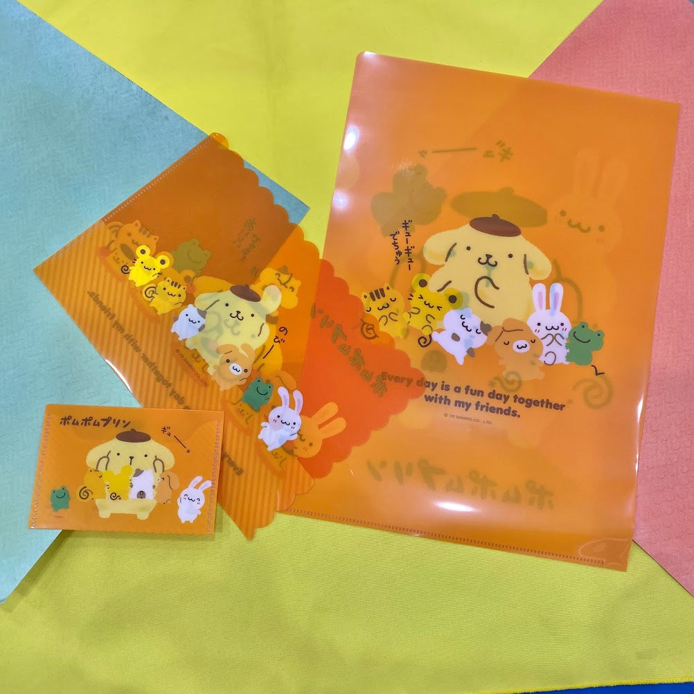 Pompompurin "Team" Clear File