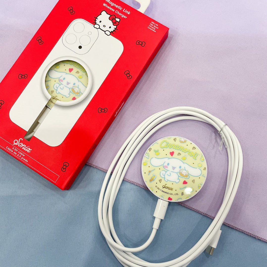 Sonix x Cinnamoroll "Lemon & Sweets" Magnetic Link Wireless Charger