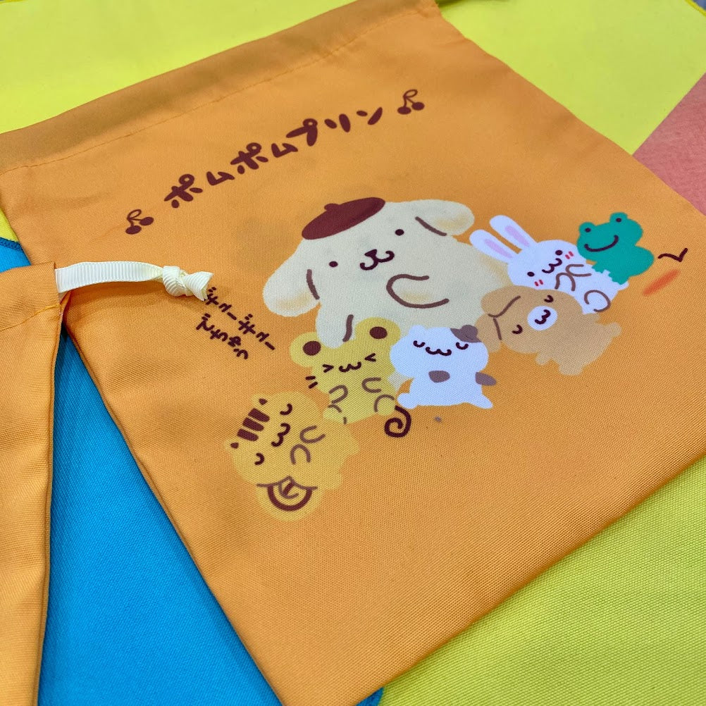 Pompompurin "Team" Drawstring Bag Set