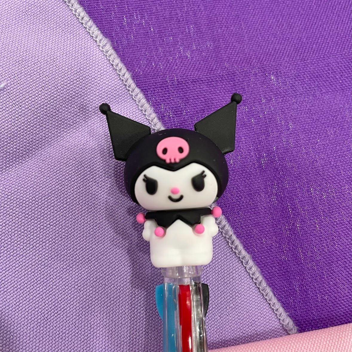 Kuromi Figure 3 Color Ballpoint Pen