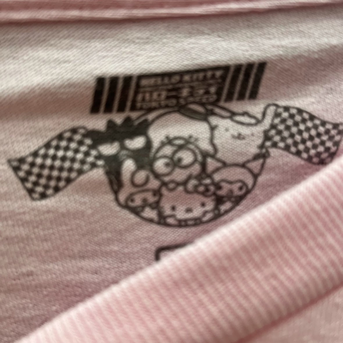 Girl x Sanrio "Tokyo Speed" Hello Kitty Tee (Pink)