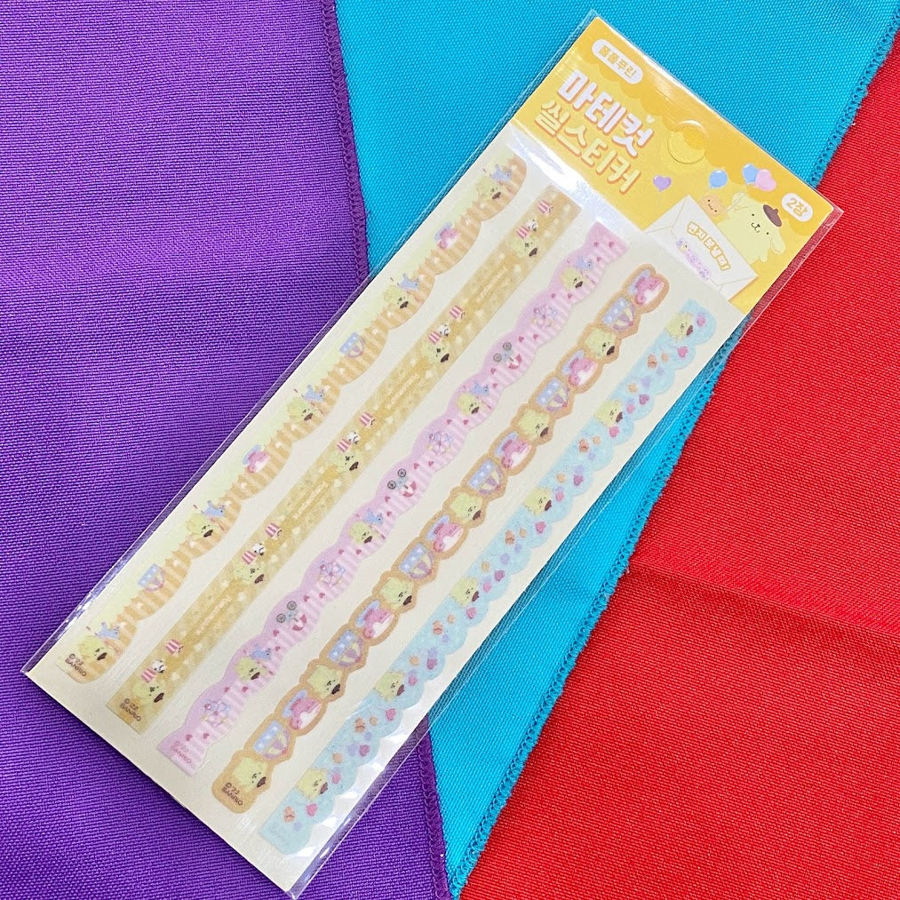 Pompompurin "Seal" Stickers