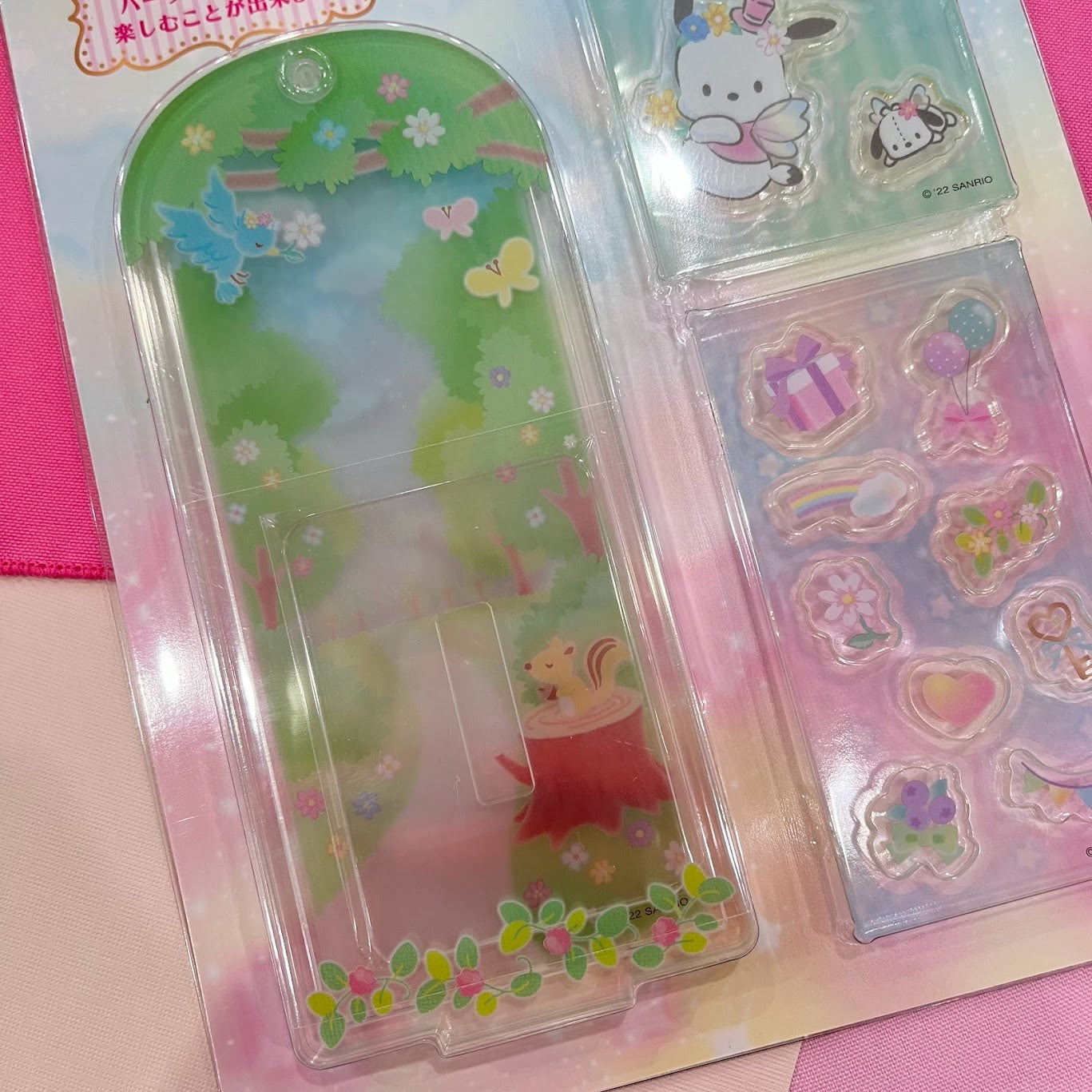 Pochacco Sakura Acrylic Frame