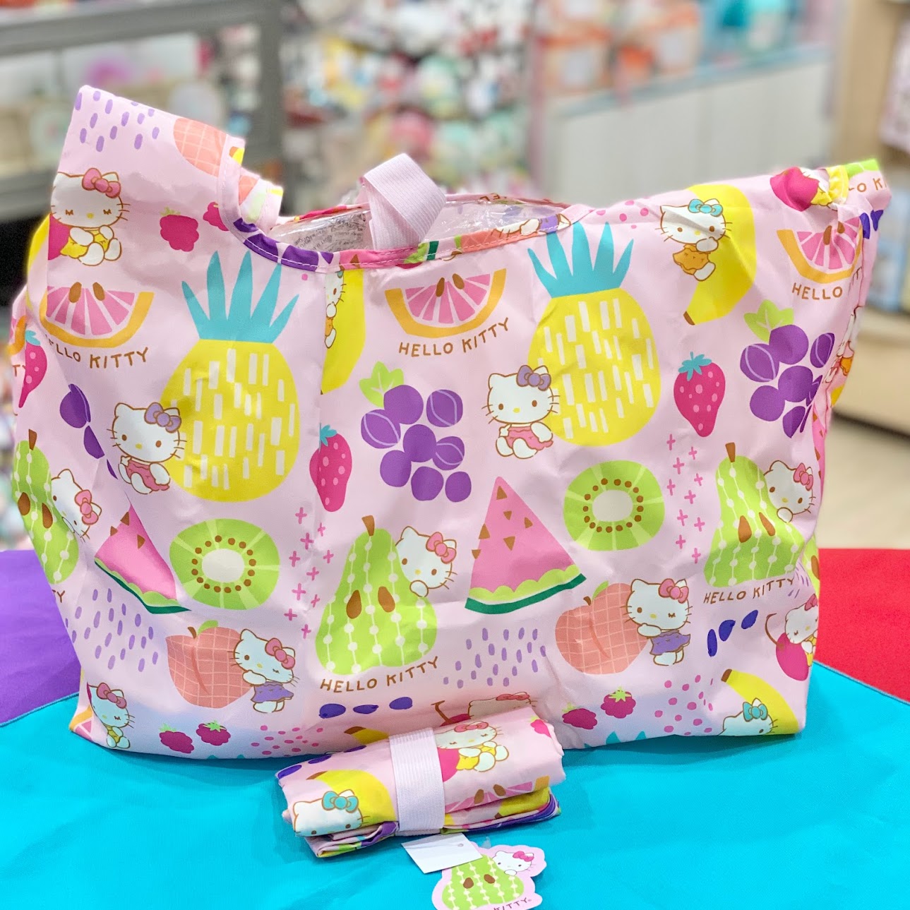 Hello Kitty "Fruit" Foldable Shopping Bag