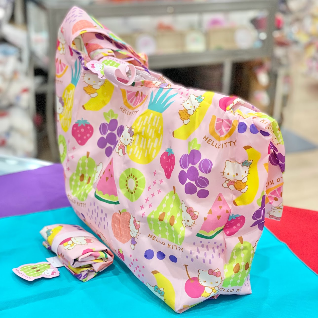 Hello Kitty "Fruit" Foldable Shopping Bag