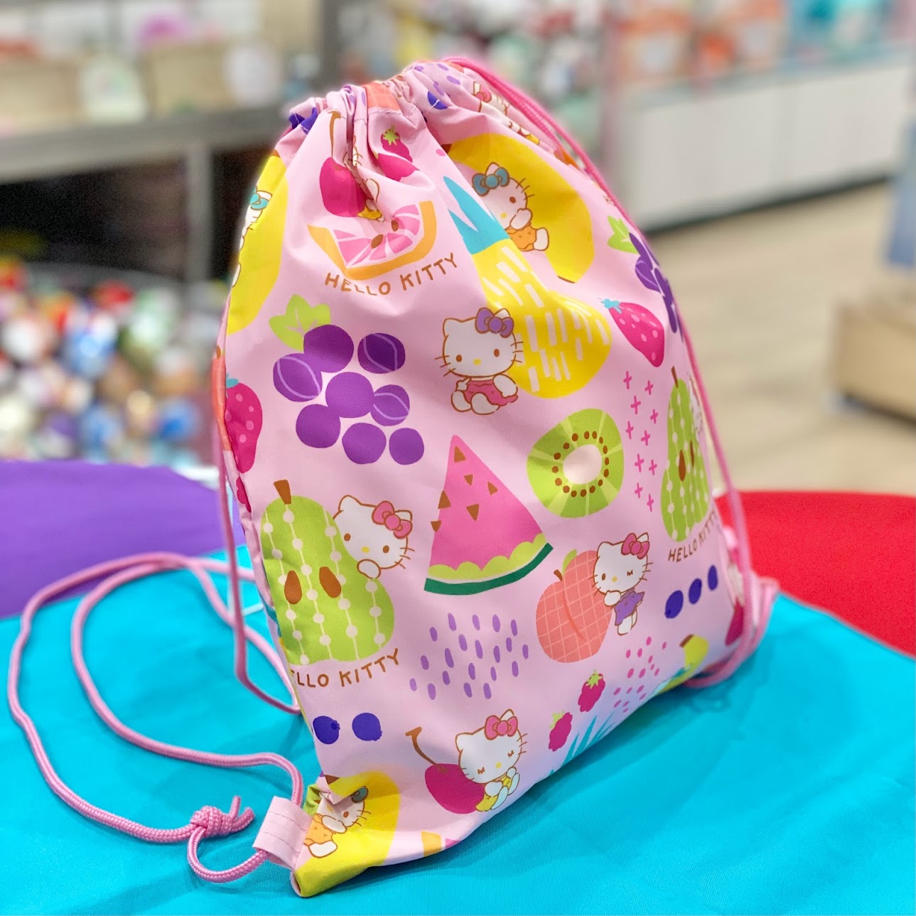 Hello Kitty "Fruit" Drawstring Bag