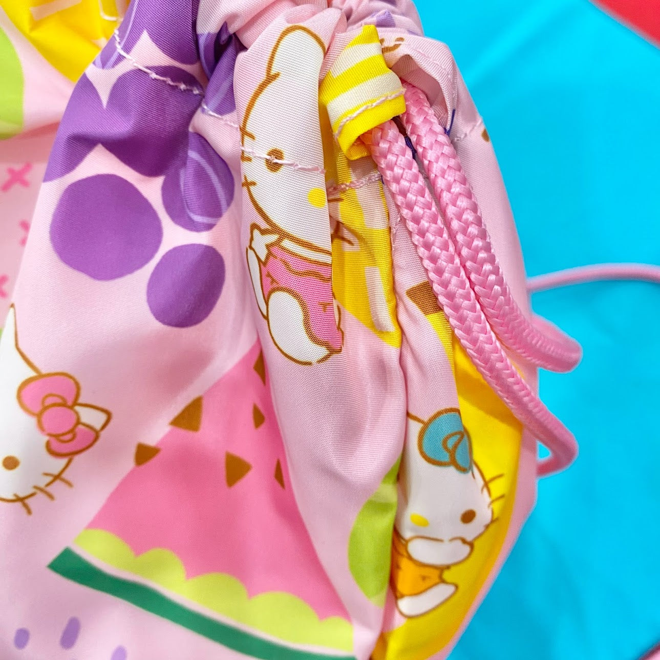 Hello Kitty "Fruit" Drawstring Bag