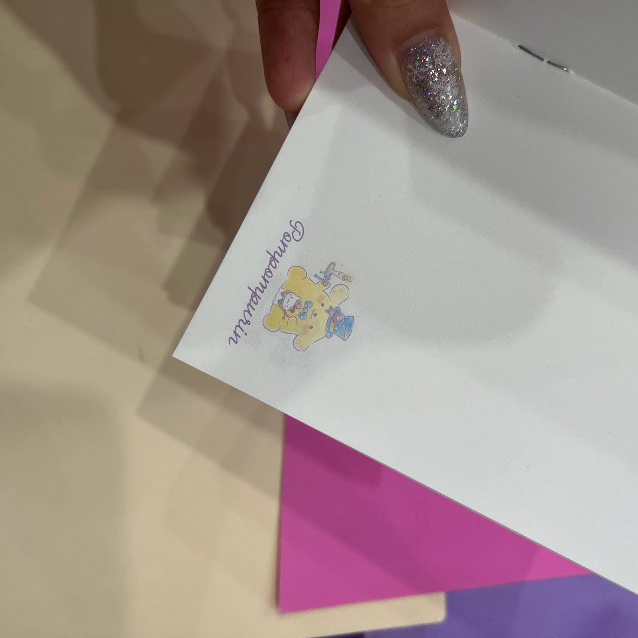 Pompompurin "Twinkle Rainbow" Notebook