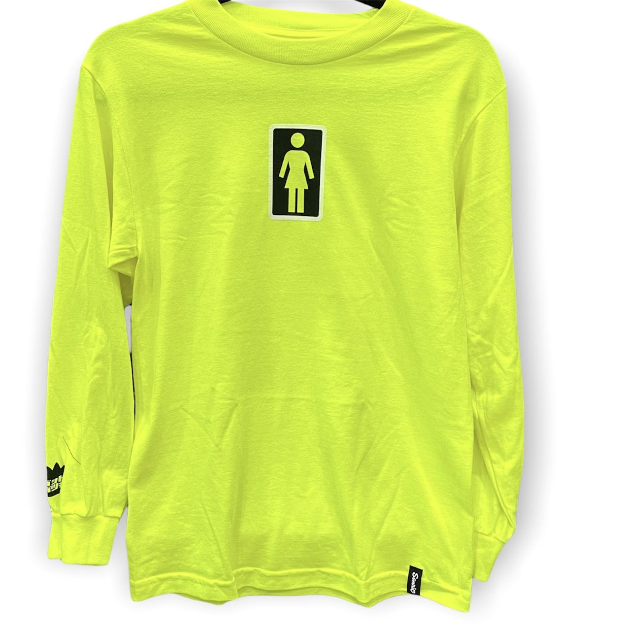 Girl "Tokyo Speed" Badtz Maru/Safety Green Character Long Sleeve