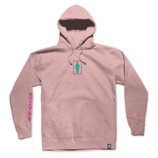 Girl x Sanrio "Kawaii Arcade" Friends Hoodie (Dusty Pink)