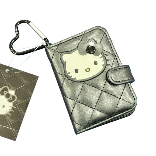 Hello Kitty "Black Quilt" Handy Mirror