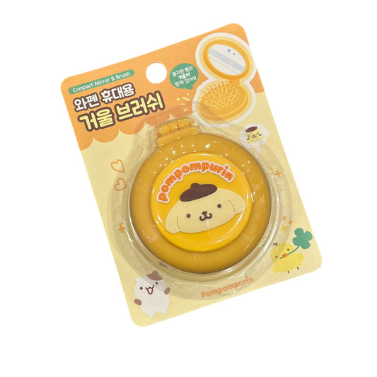 Pompompurin Mirror & Brush