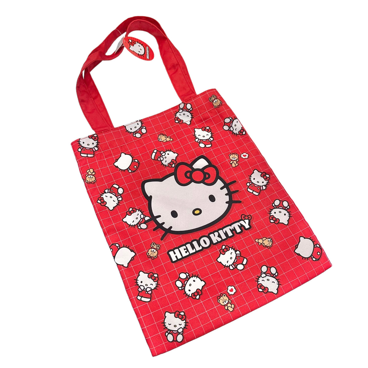 New hello kitty fashion red tote bag 197424ever