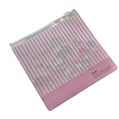Sanrio Character Stripe Vinyl Pouch