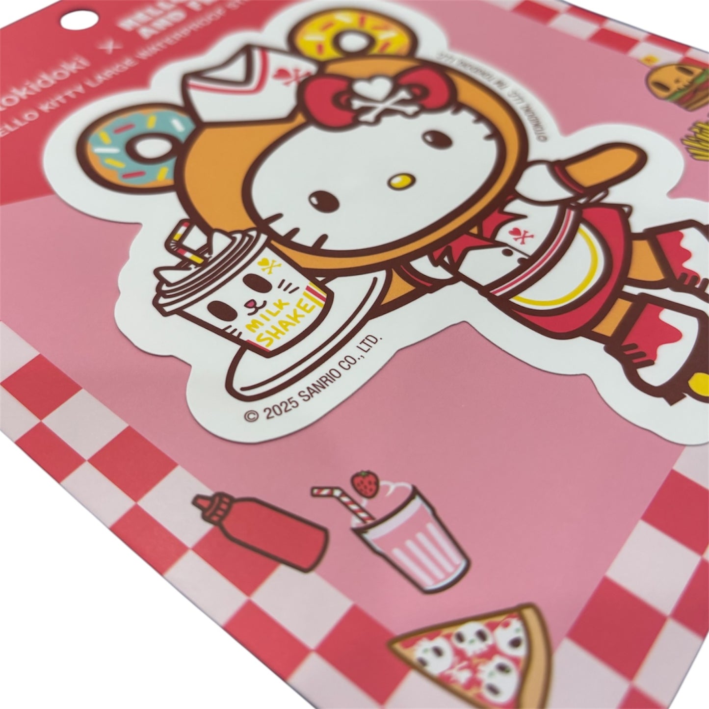 tokidoki x Hello Kitty & Friends "Fast Food Hello Kitty" Large Stickers