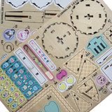 Sanrio Characters Wooden Puzzle Music Box (Ice Cream Truck)