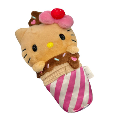 Hello Kitty Mocha "Ice Cream" Bean Doll