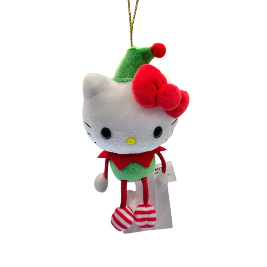 Hello Kitty "Elf" Swing Limbs Ornament
