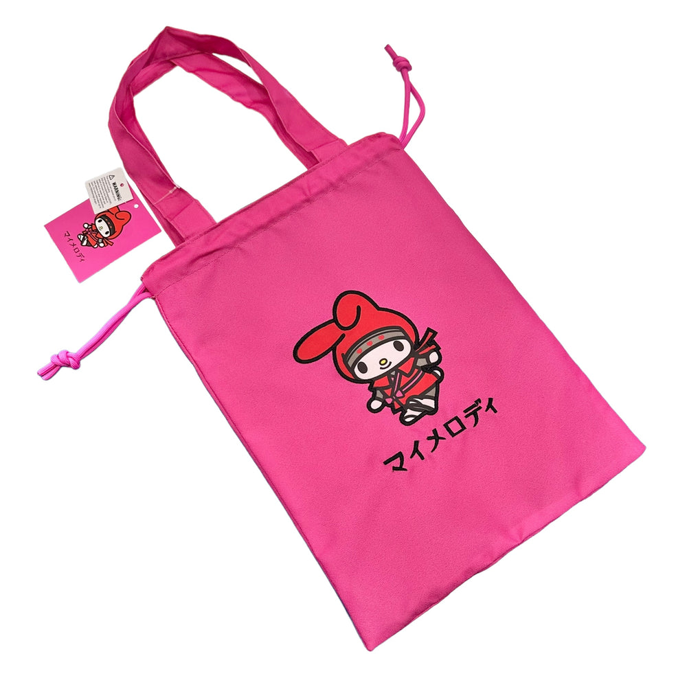 My Melody "Ninja" Drawstring Bag