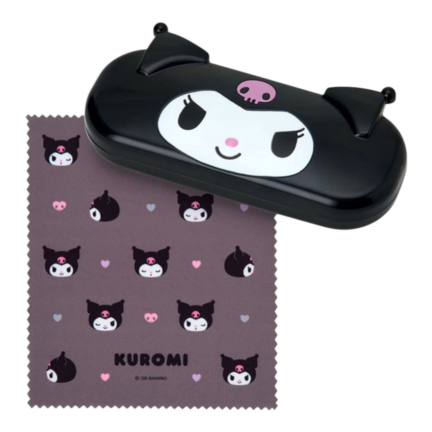Kuromi Die-Cut Glasses Case