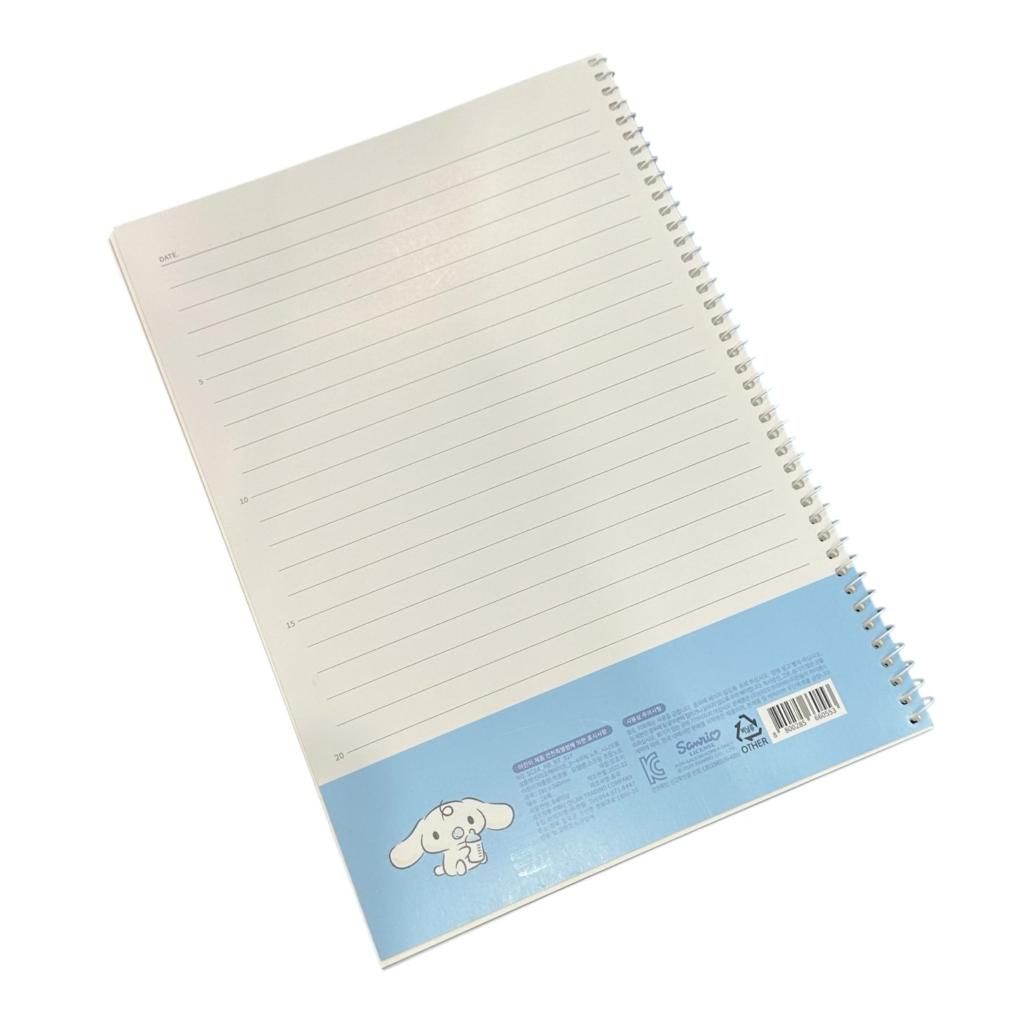 Cinnamoroll Composition Notebook
