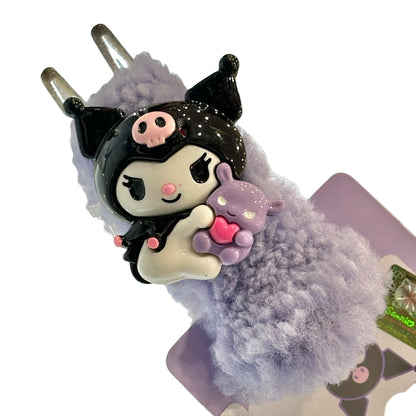 Kuromi Kitty Claw Clip