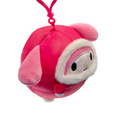 My Melody "Hooded Puffer Jacket" Mascot Clip On Plush