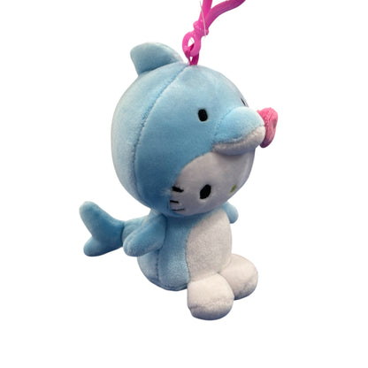 Hello Kitty "Dolphin Creatures" Mascot Clip On
