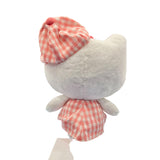 Hello Kitty "Gingham Casquette" 11in Plush