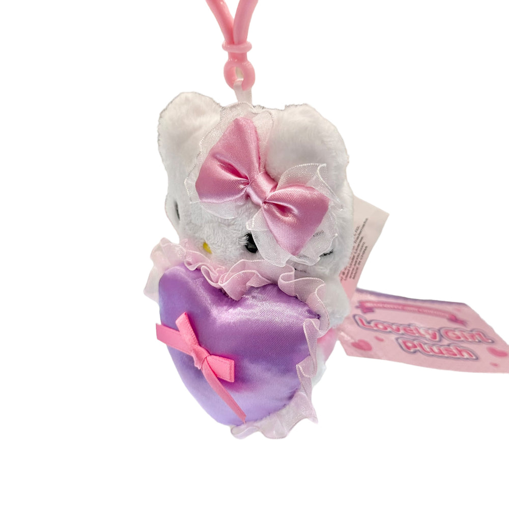 Hello Kitty "Lovely Girl" Mascot Clip On Plush