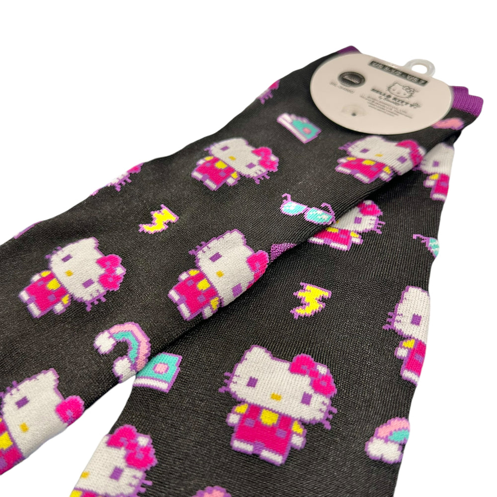 Hello Kitty "Pixel" Adult Socks (Print)