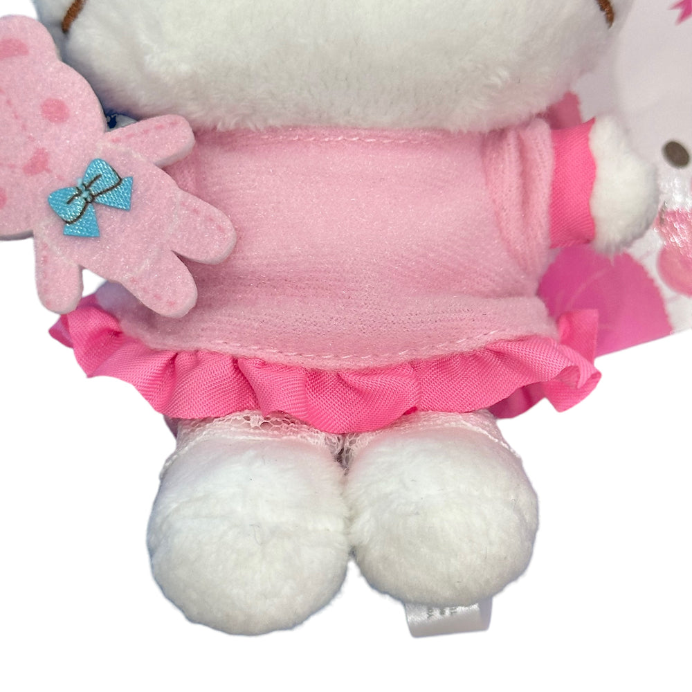 Hello Kitty "2006" Mascot Plush Keychain