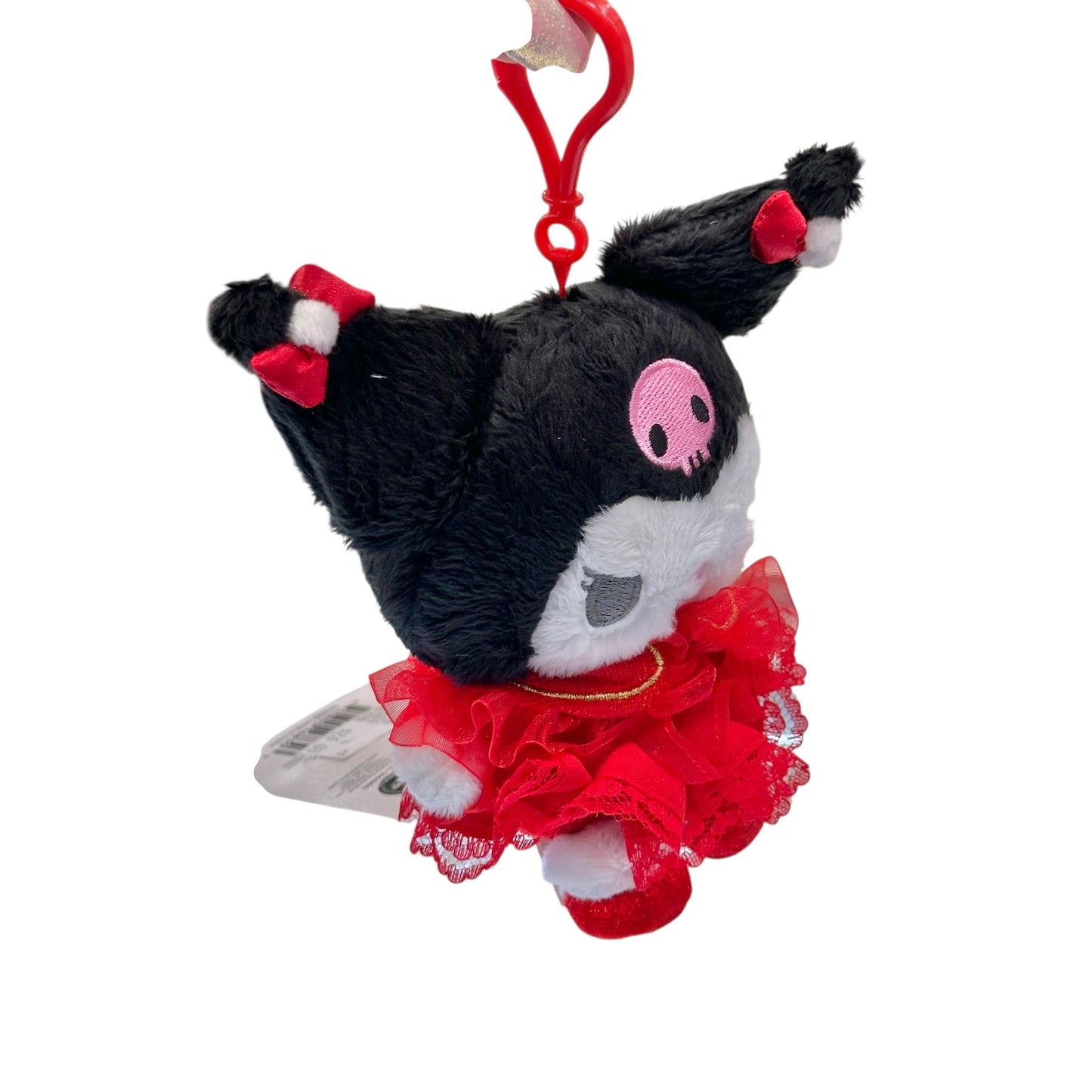 Kuromi "Christmas Dress" Mascot Clip On