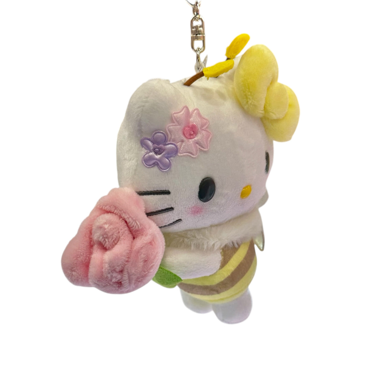 Hello Kitty Bee" Keychain w/ Mascot