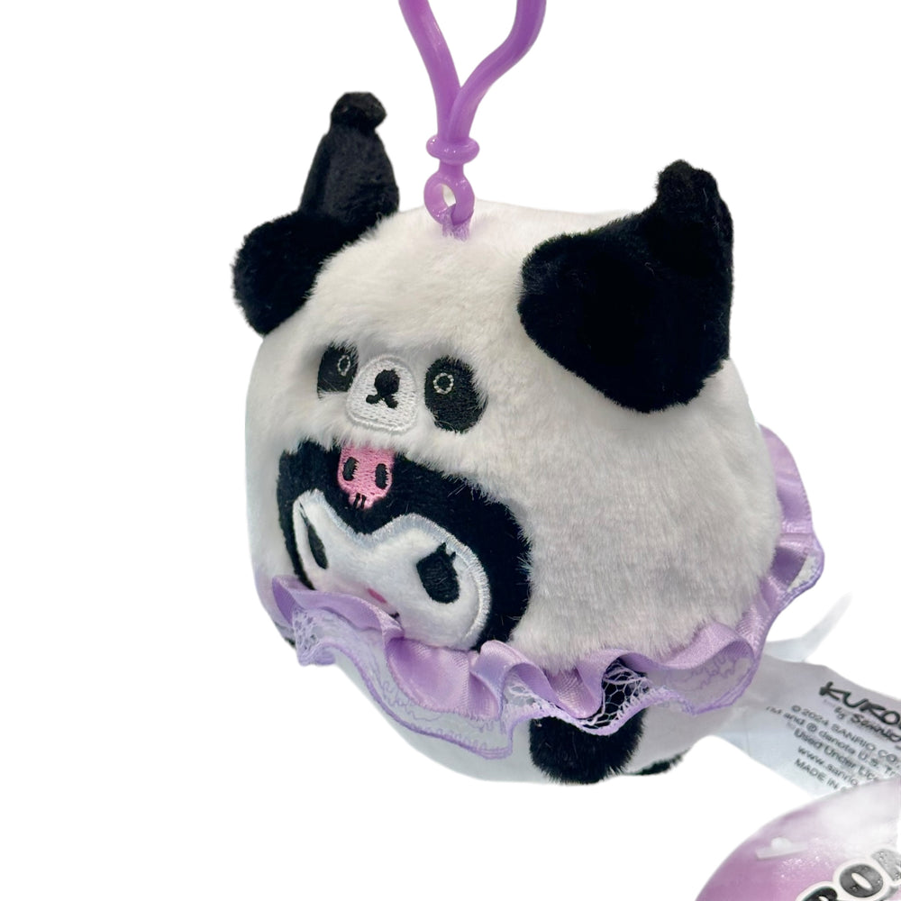 Kuromi "Black Panda" Mascot Clip On