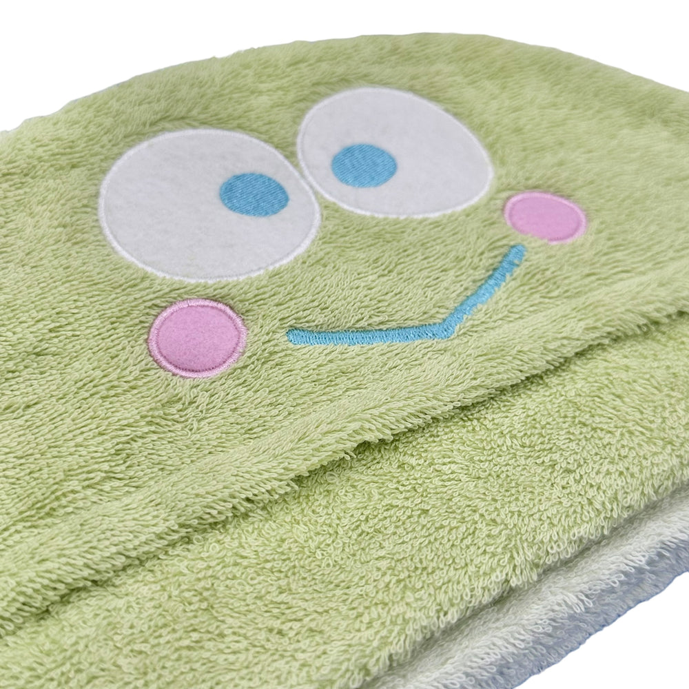 Keroppi Bath Towel w/ Hood