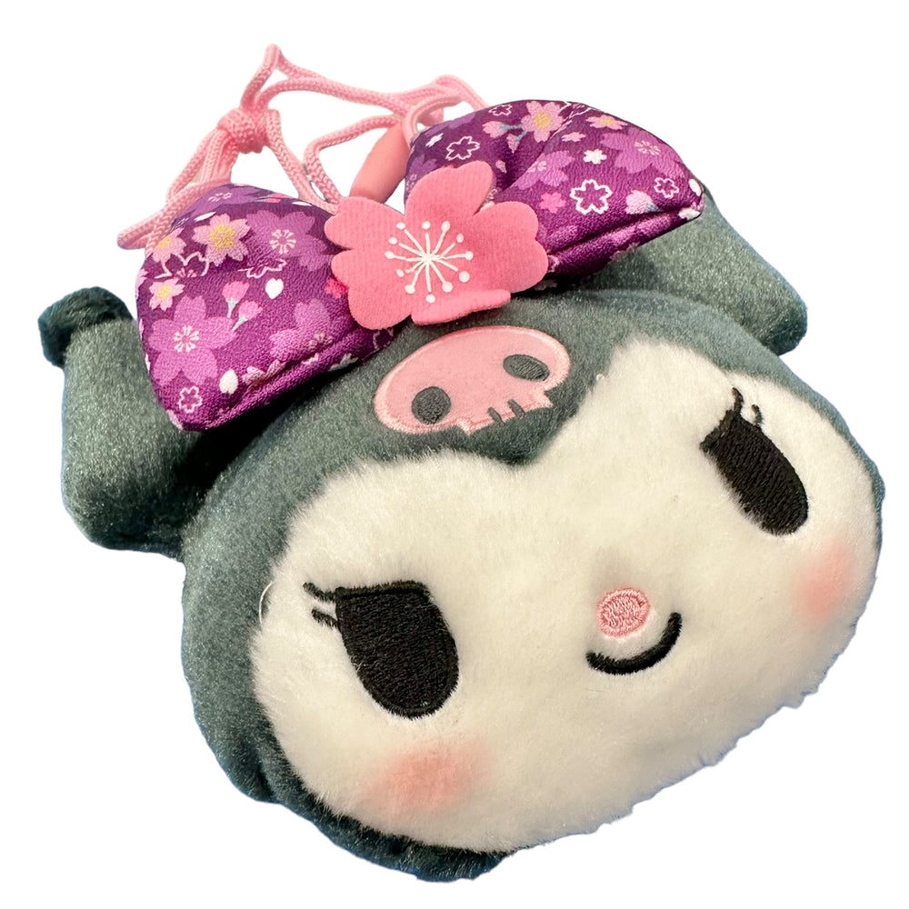 Kuromi "Sakura Kimono" Face Shoulder Pouch