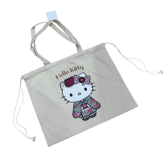 Hello Kitty "Retro Modern Kimono" Medium Tote Bag
