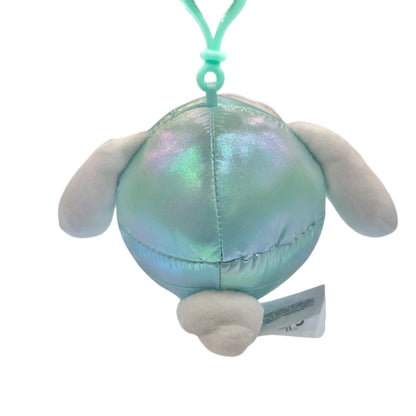 Cinnamoroll "Shiny Hooded Puffer Jacket" Mascot Clip On Plush