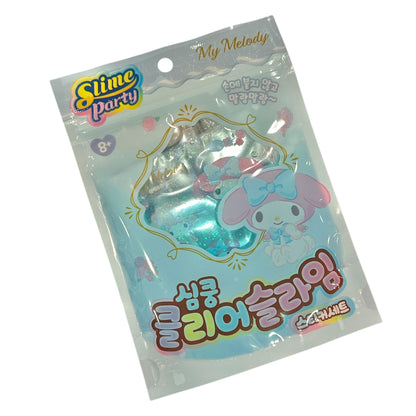 My Melody Clear Slime & Sticker Set