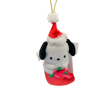 Pochacco Christmas Stocking Mascot Ornament
