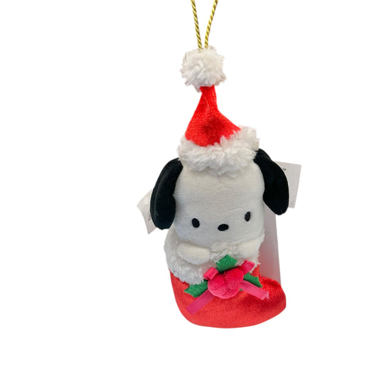 Pochacco Christmas Stocking Mascot Ornament