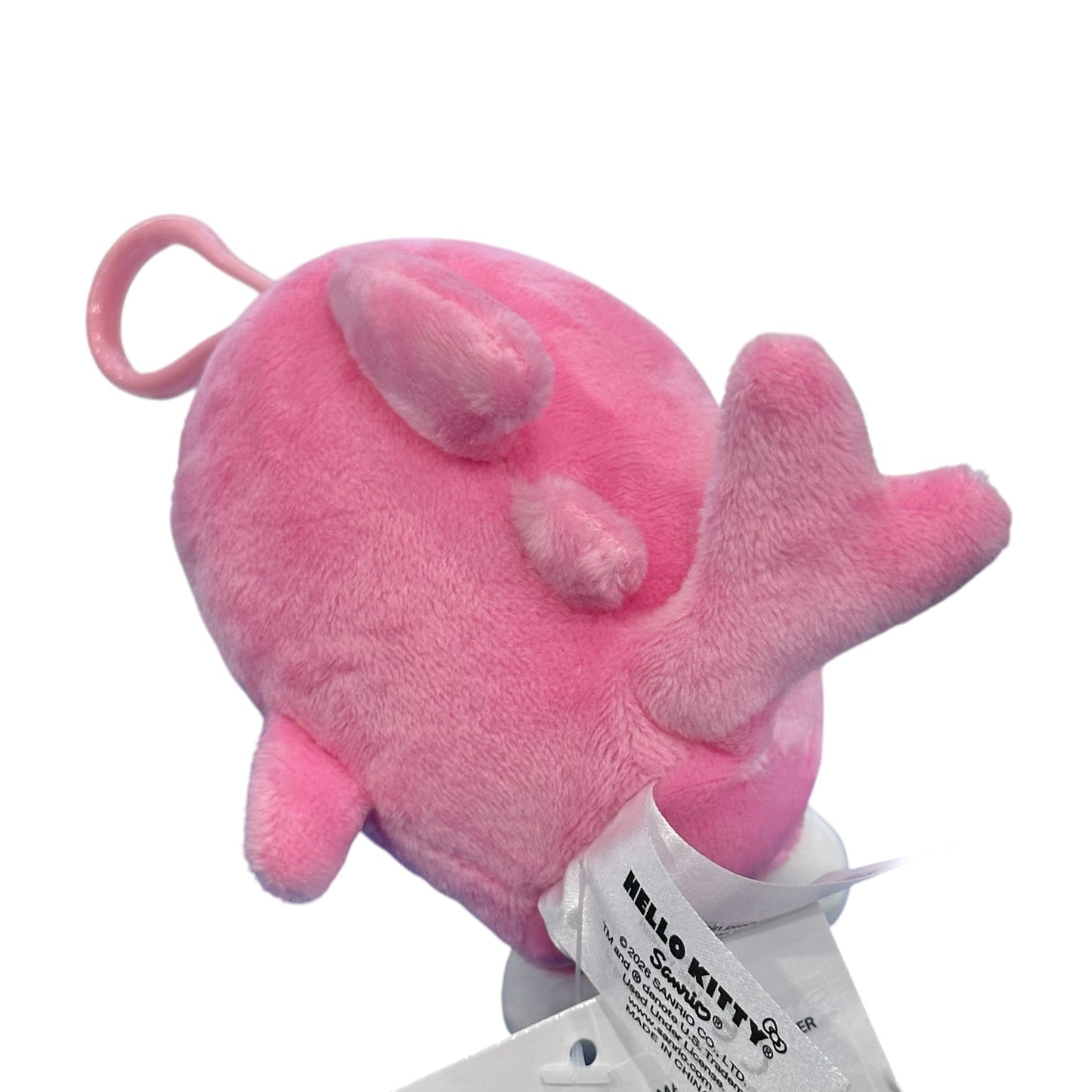 Hello Kitty "Pink Shark" Mascot Clip On
