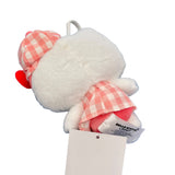 Hello Kitty "Gingham Casquette" Mascot Clip On Plush