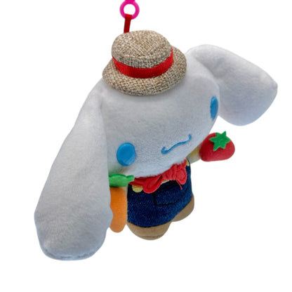 Cinnamoroll "Farmer" Collectible Mascot Clip On